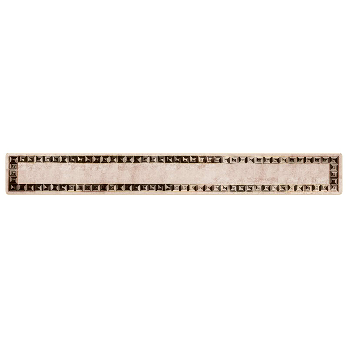 Tæppe Runner MARSA Sort 50 x 400 cm Polyester og PVC