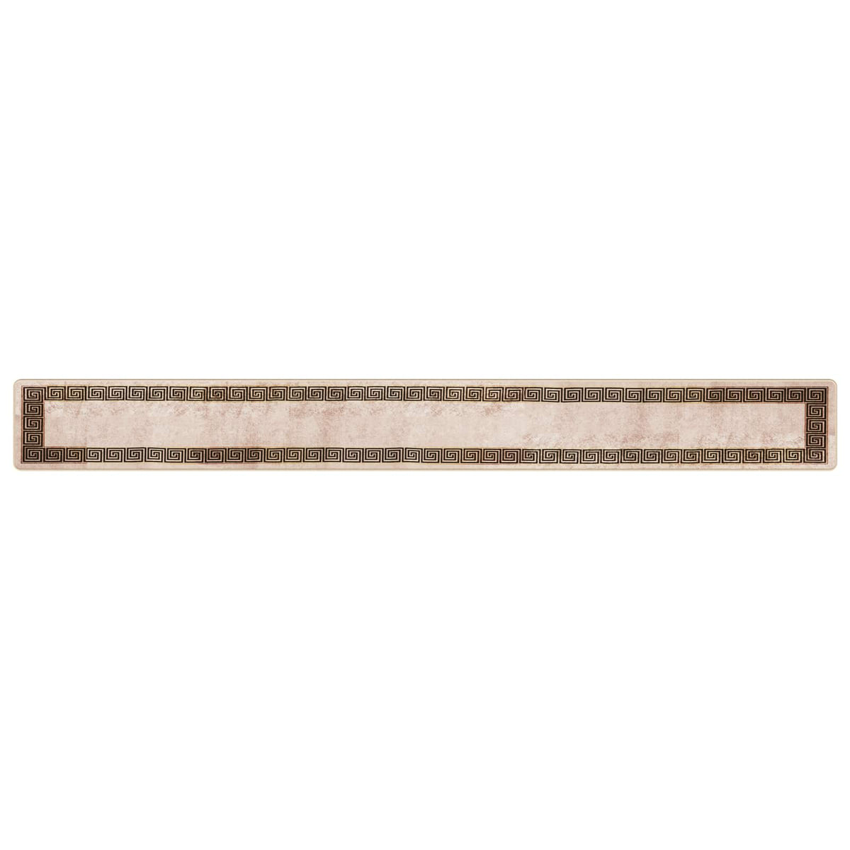 Tæppe Runner MARSA Sort 50 x 450 cm Polyester og PVC