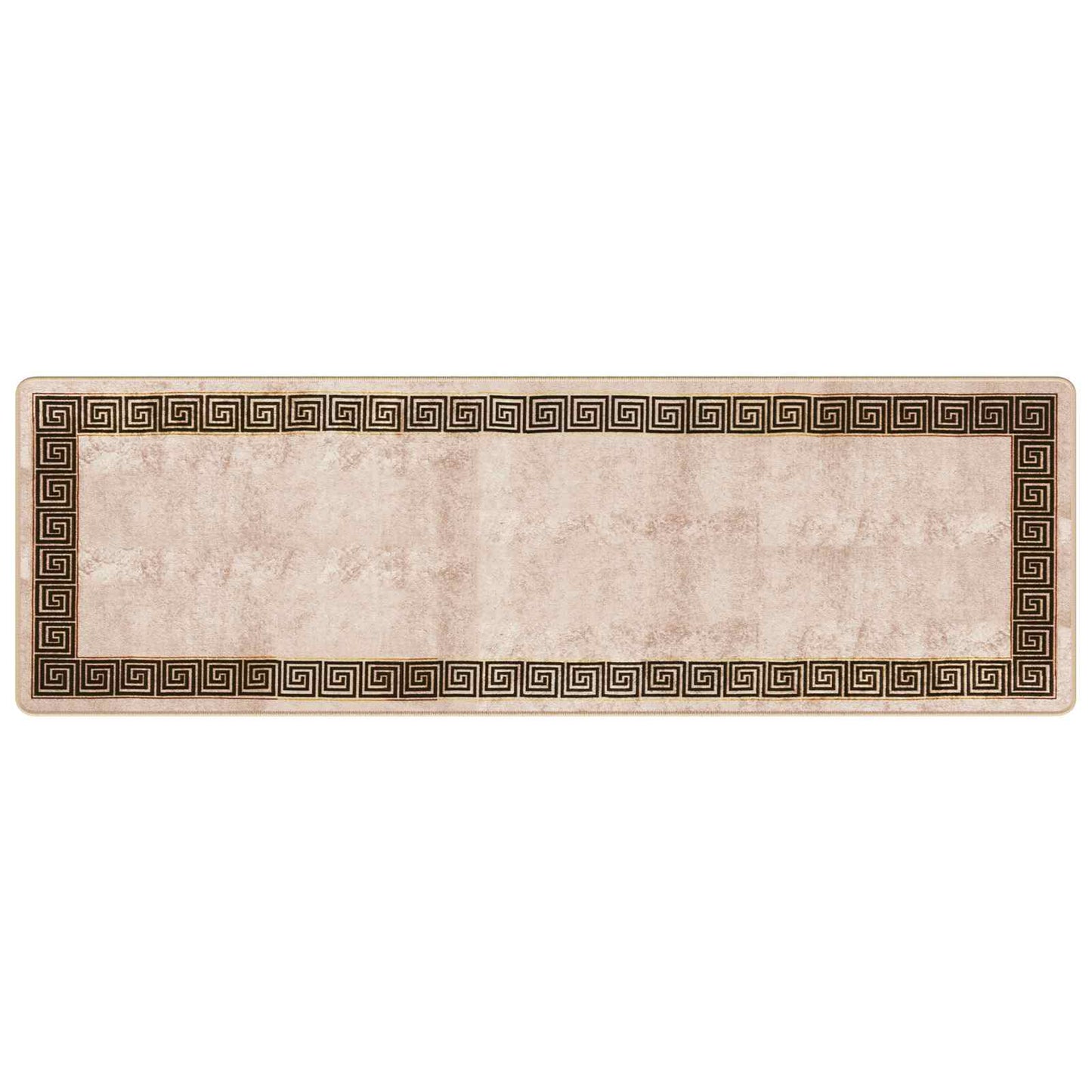 Tæppe Runner MARSA Sort 80 x 250 cm Polyester og PVC