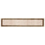 Tæppe Runner MARSA Sort 80 x 400 cm Polyester og PVC