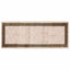 Tæppe Runner MARSA Sort 100 x 250 cm Polyester og PVC