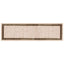 Tæppe Runner MARSA Sort 100 x 350 cm Polyester og PVC