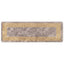 Tæppe Runner MARSA Grå 50 x 150 cm Polyester og PVC
