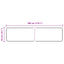 Tæppe Runner MARSA Grå 50 x 300 cm Polyester og PVC