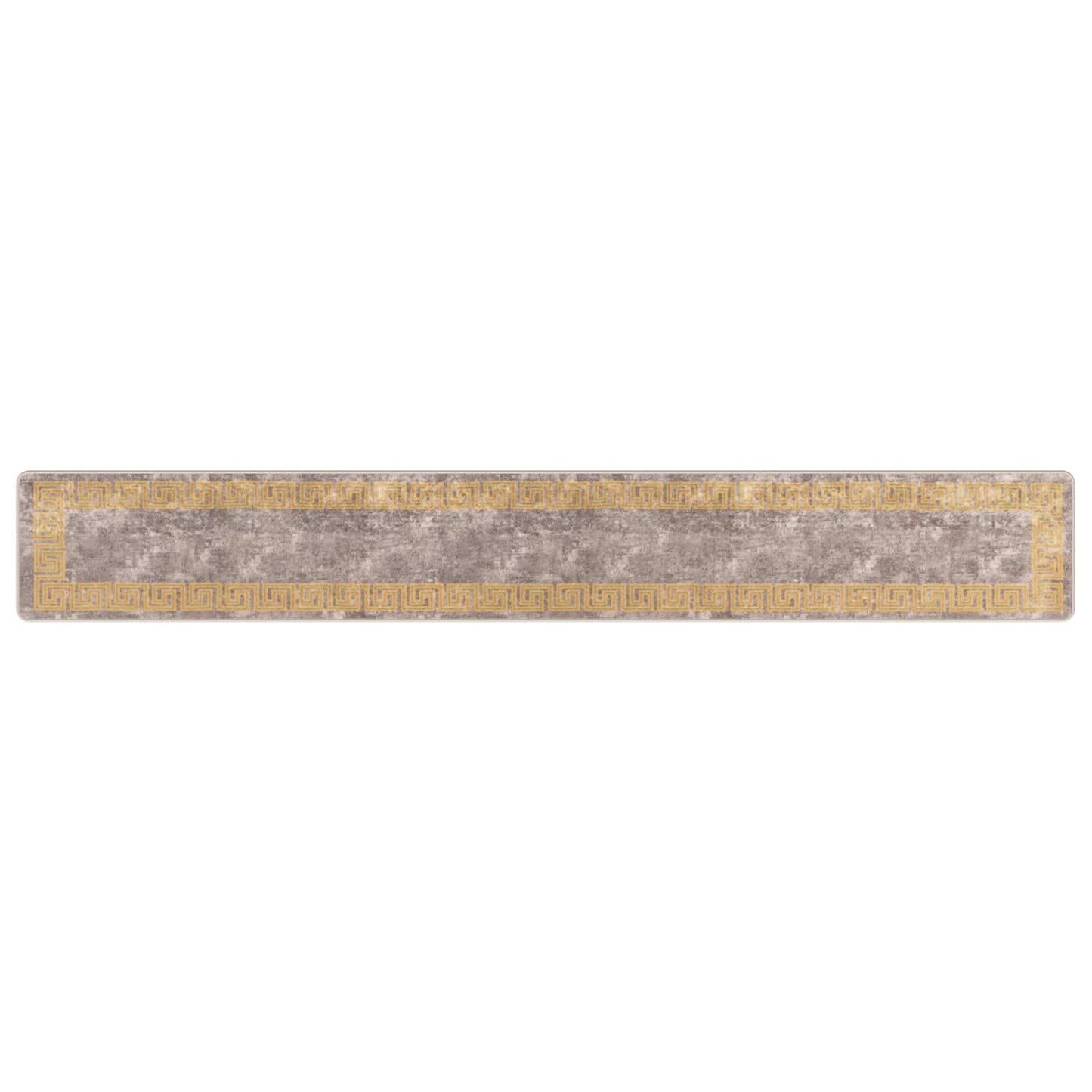 Tæppe Runner MARSA Grå 50 x 350 cm Polyester og PVC