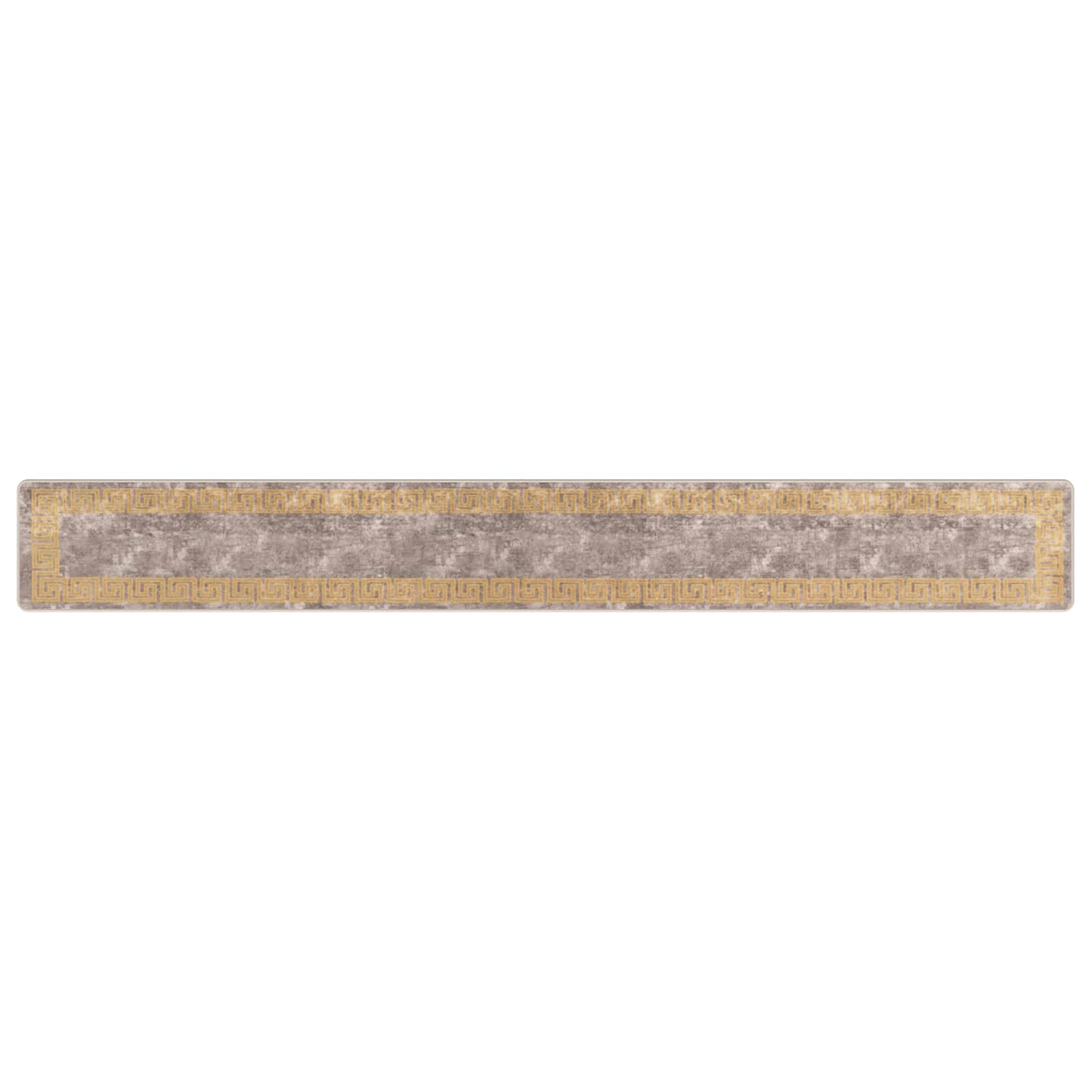 Tæppe Runner MARSA Grå 50 x 400 cm Polyester og PVC