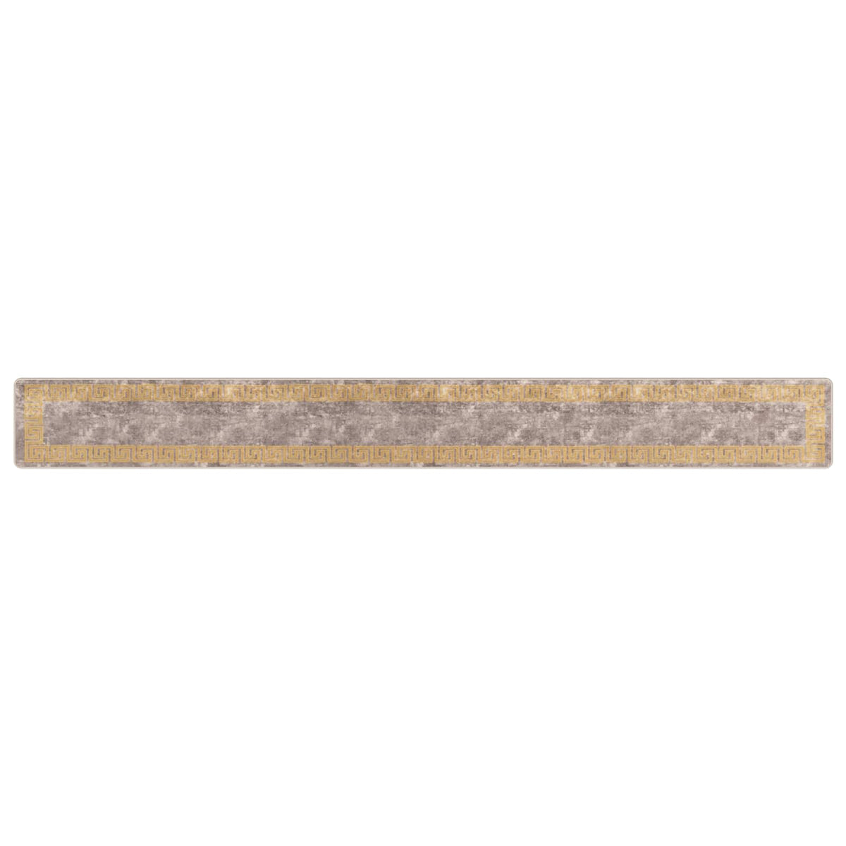 Tæppe Runner MARSA Grå 50 x 450 cm Polyester og PVC