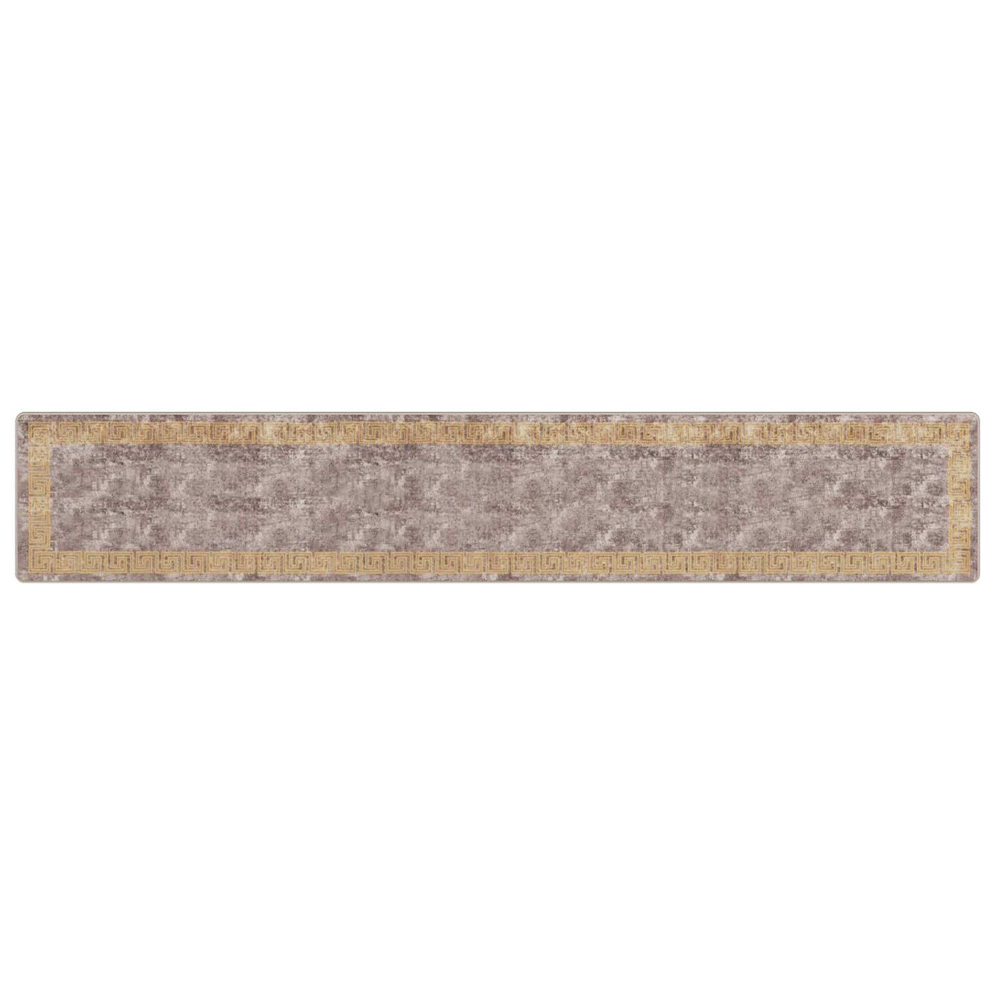 Tæppe Runner MARSA Grå 80 x 450 cm Polyester og PVC