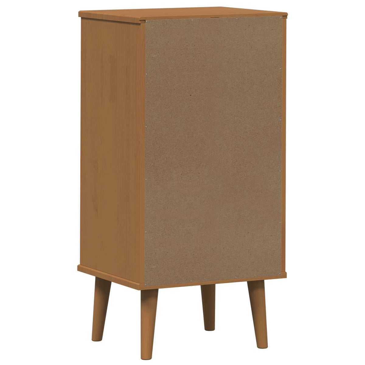 Skuffeskab MOLDE Karamel 40 x 35 x 82 cm Massivt fyrretræ