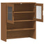 Skab MOLDE Karamel 90 x 35 x 100 cm Massivt fyrretræ