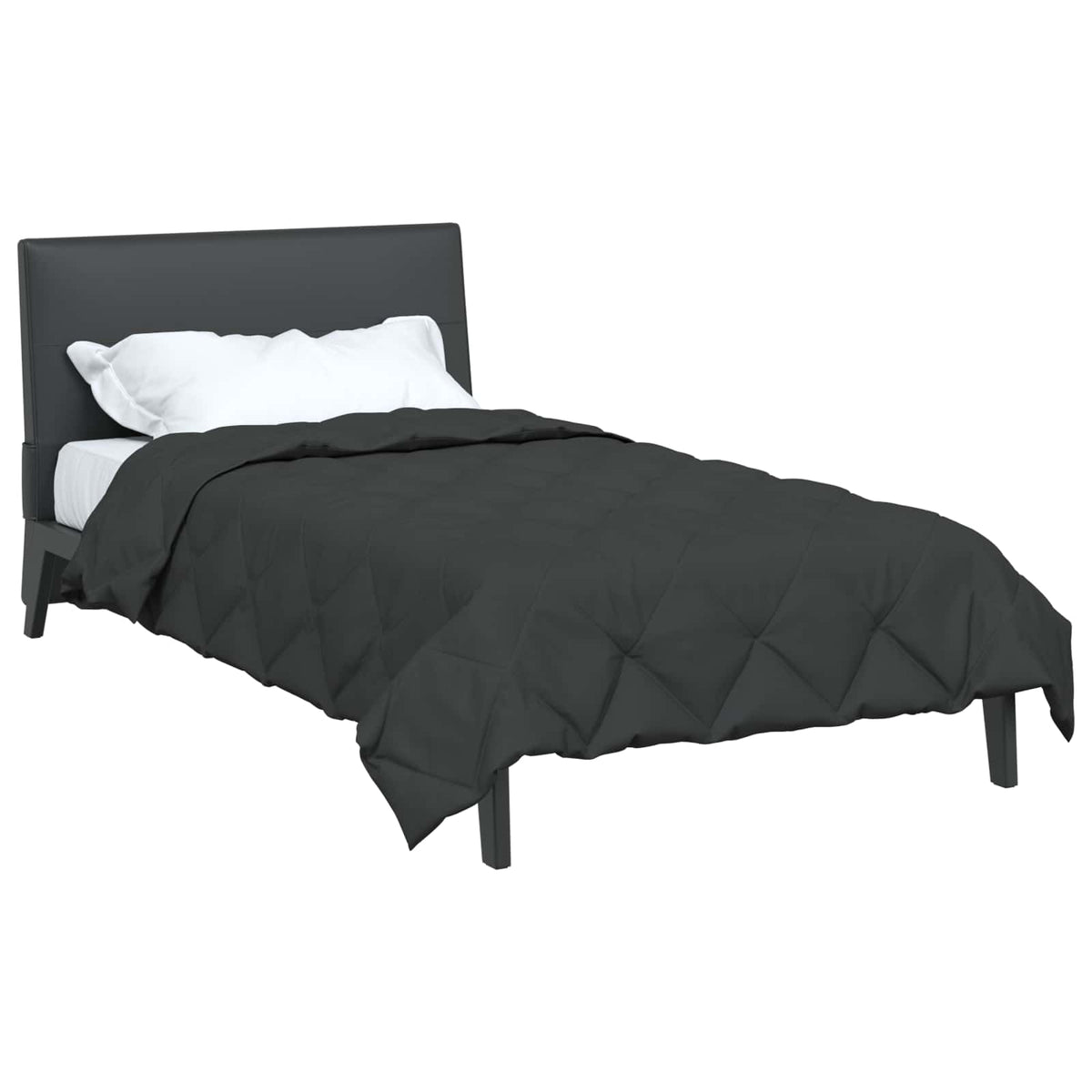 Sommer dyne 220 x 135 cm Sommer 200 gsm Antracit