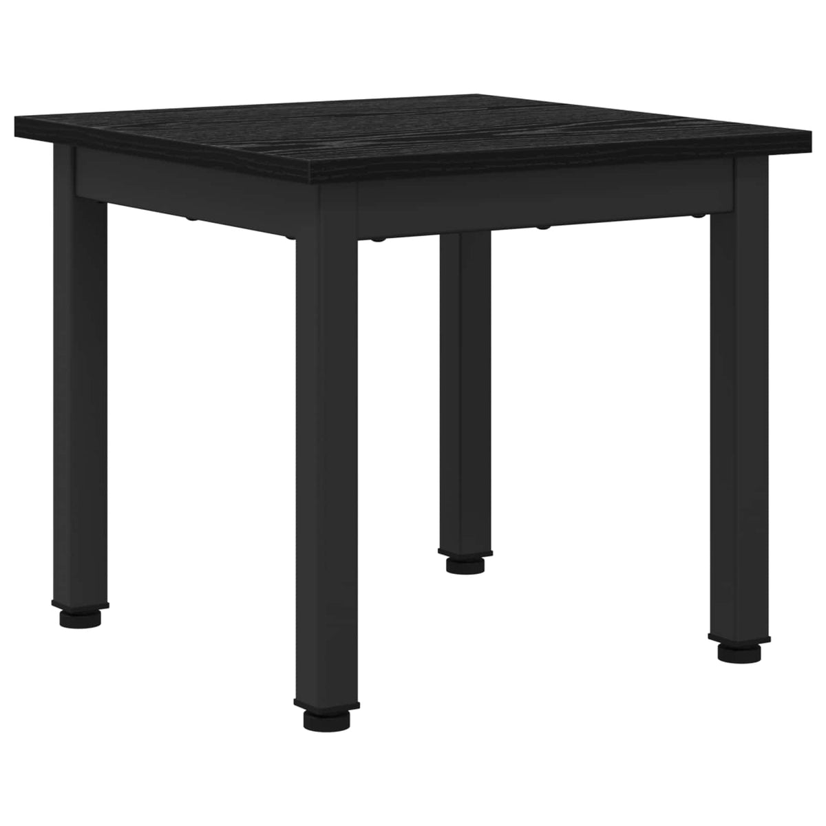Sofabord Sort eg 40 x 40 x 36 cm Konstrueret træ