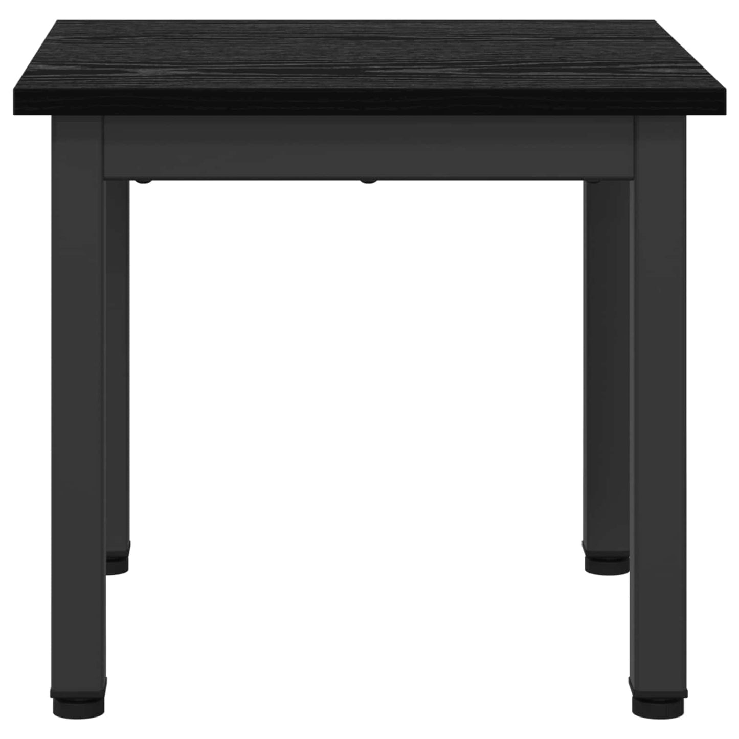 Sofabord Sort eg 40 x 40 x 36 cm Konstrueret træ