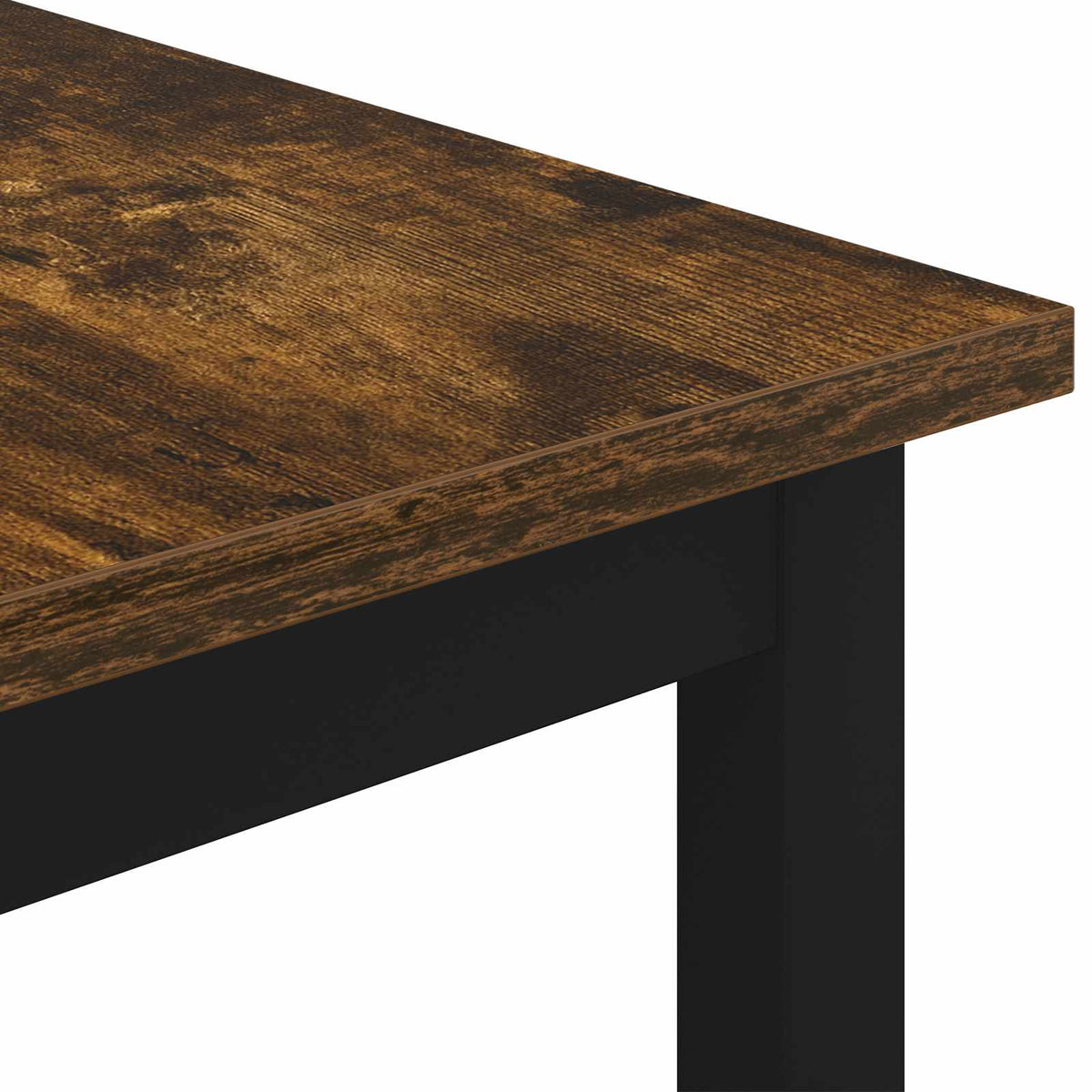Sofabord Røget Eg 40 x 40 x 36 cm Konstrueret træ