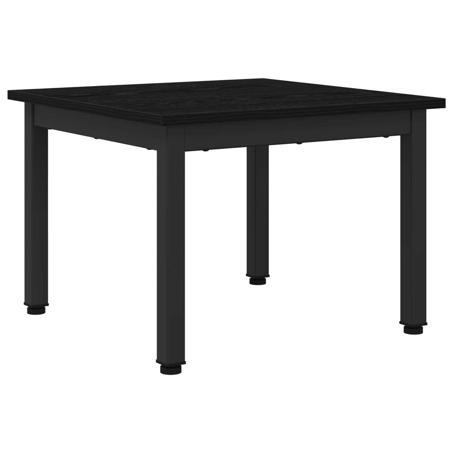 Sofabord Sort eg 50 x 50 x 36 cm Konstrueret træ