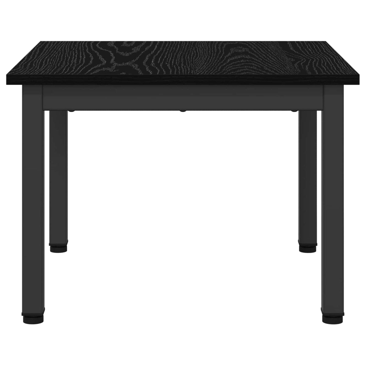 Sofabord Sort eg 50 x 50 x 36 cm Konstrueret træ