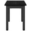 Sofabord Sort eg 60 x 30 x 36 cm Konstrueret træ