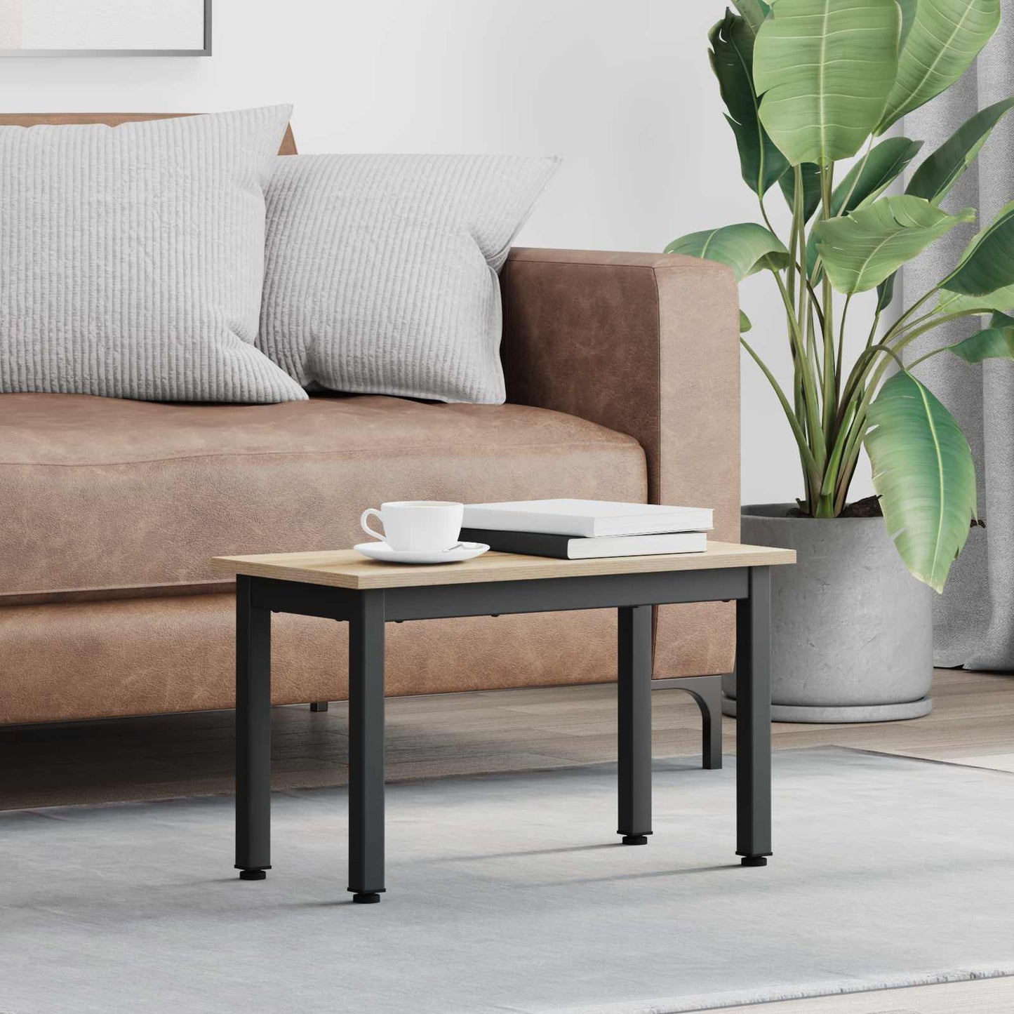 Sofabord Sonoma 60 x 30 x 36 cm Konstrueret træ