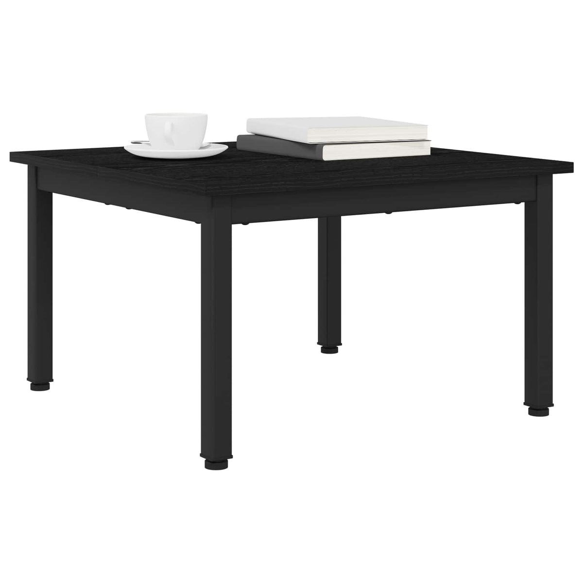 Sofabord Sort eg 60 x 60 x 36 cm Konstrueret træ