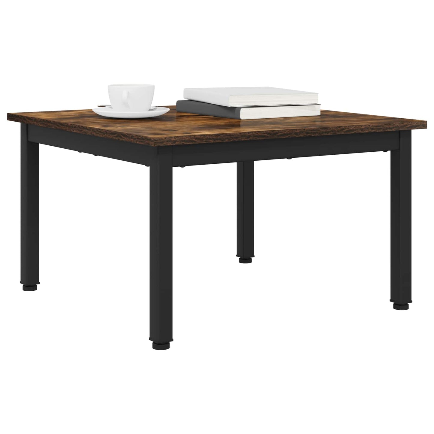 Sofabord Røget Eg 60 x 60 x 36 cm Konstrueret træ