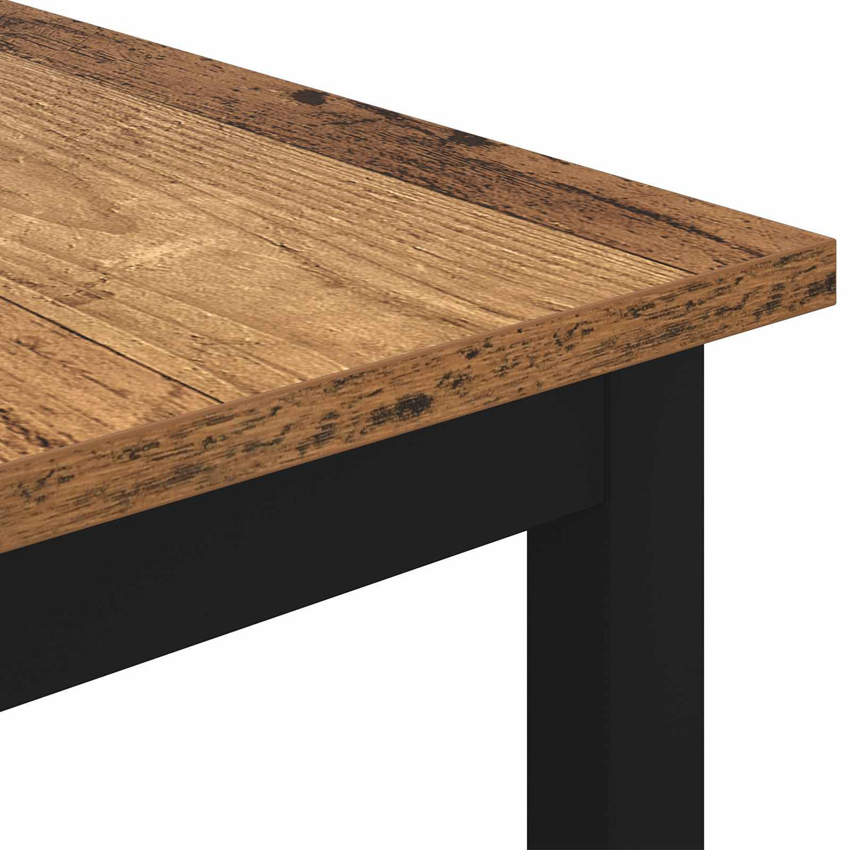 Sofabord Gammelt træ 60 x 60 x 36 cm Konstrueret træ