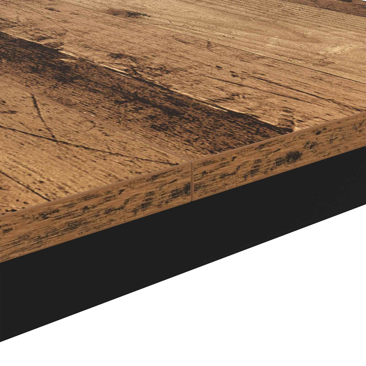 Sofabord Gammelt træ 60 x 60 x 36 cm Konstrueret træ