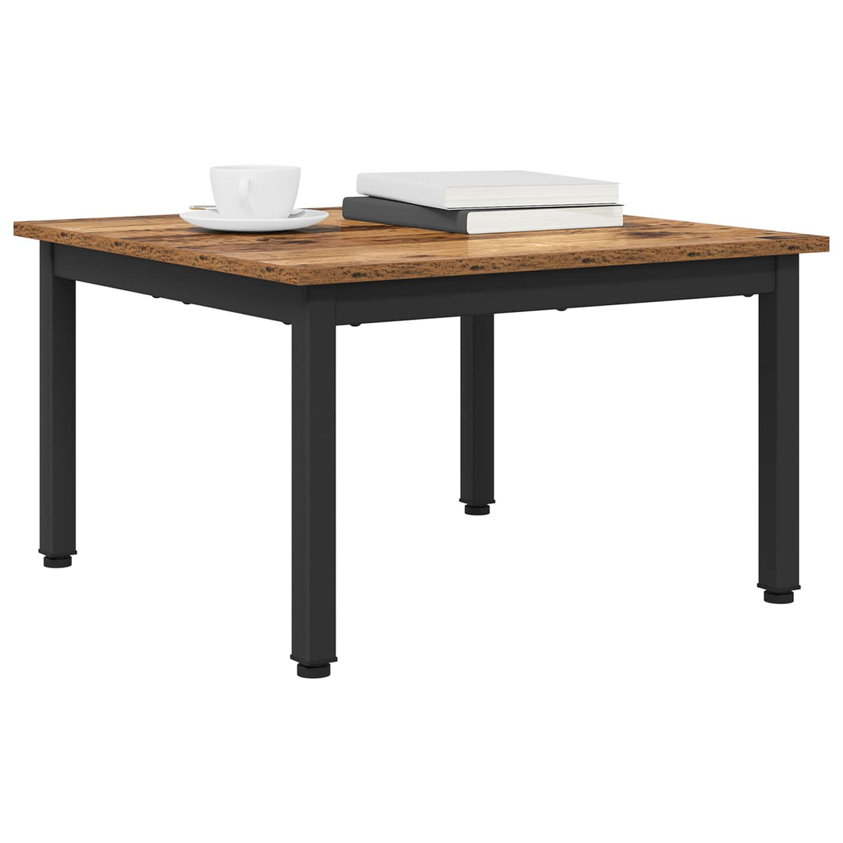 Sofabord Gammelt træ 60 x 60 x 36 cm Konstrueret træ