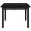 Sofabord Sort eg 60 x 50 x 36 cm Konstrueret træ