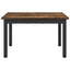 Sofabord Røget Eg 60 x 50 x 36 cm Konstrueret træ