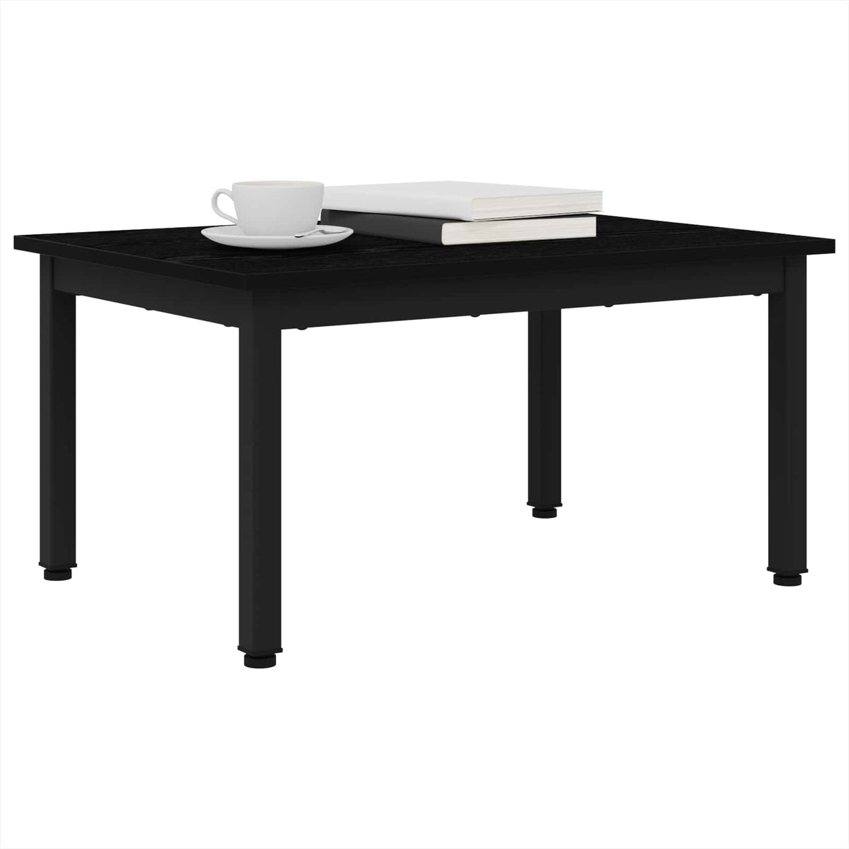Sofabord Sort eg 70 x 50 x 36 cm Konstrueret træ
