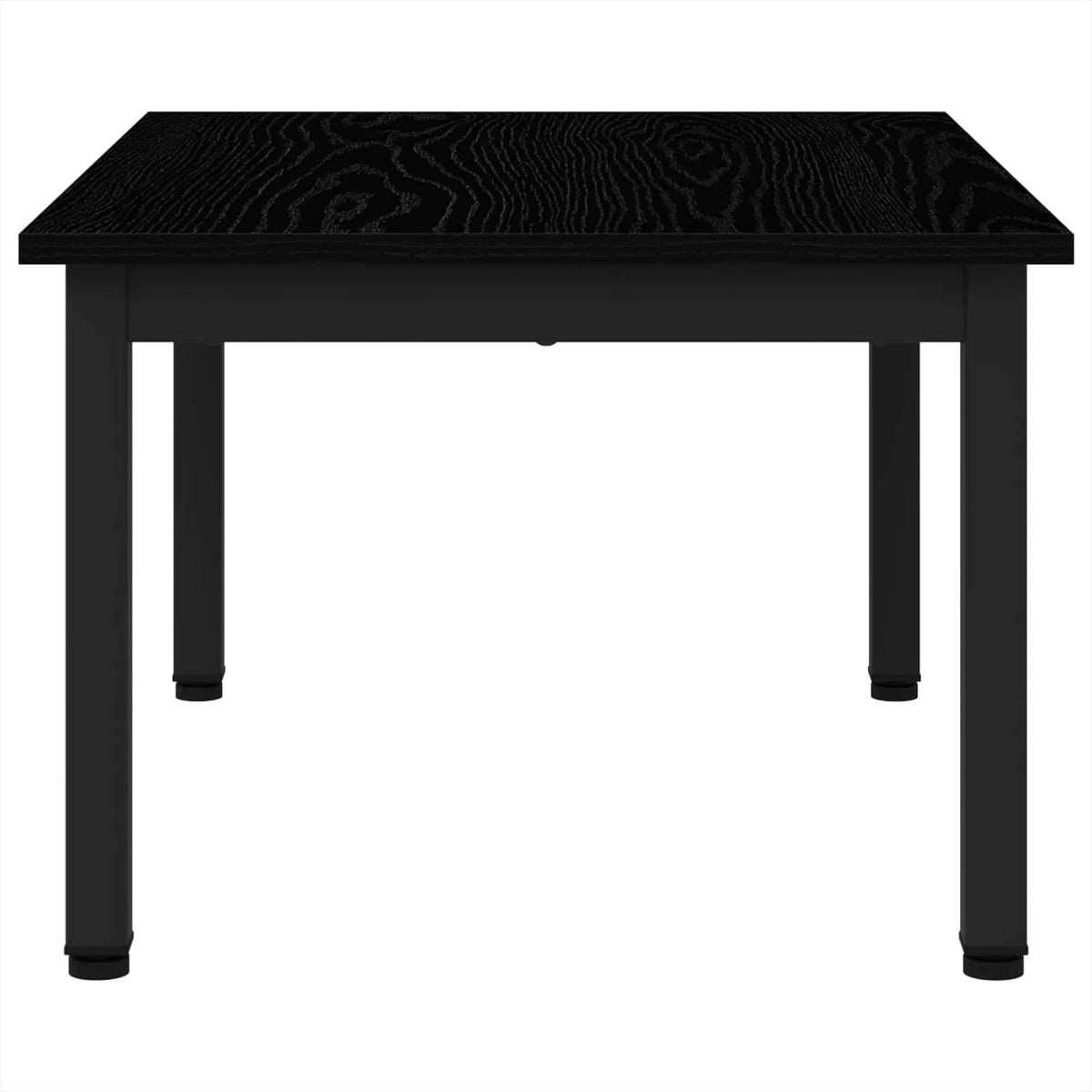 Sofabord Sort eg 70 x 50 x 36 cm Konstrueret træ