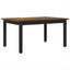 Sofabord Røget Eg 70 x 50 x 36 cm Konstrueret træ