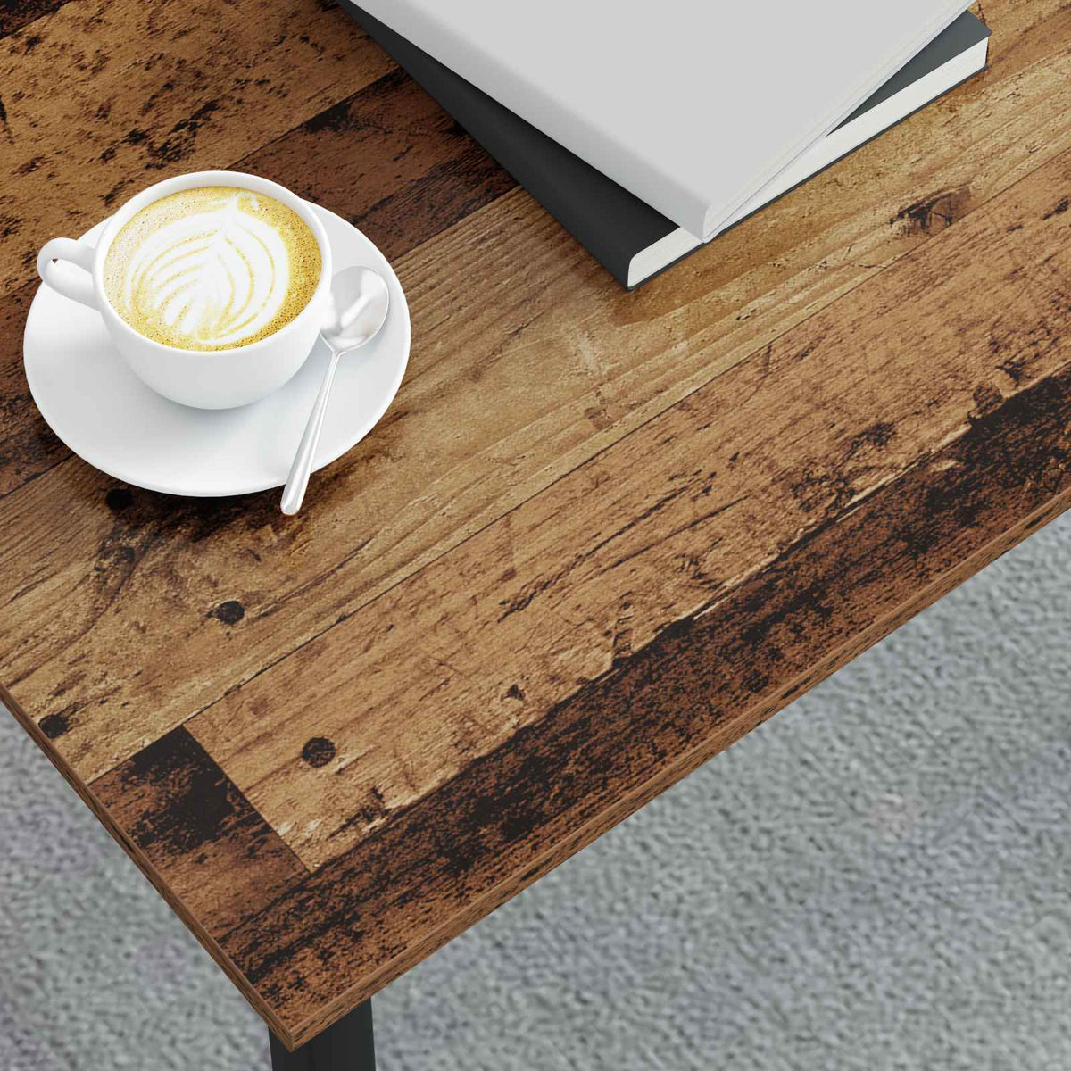 Sofabord Gammelt træ 70 x 50 x 36 cm Konstrueret træ