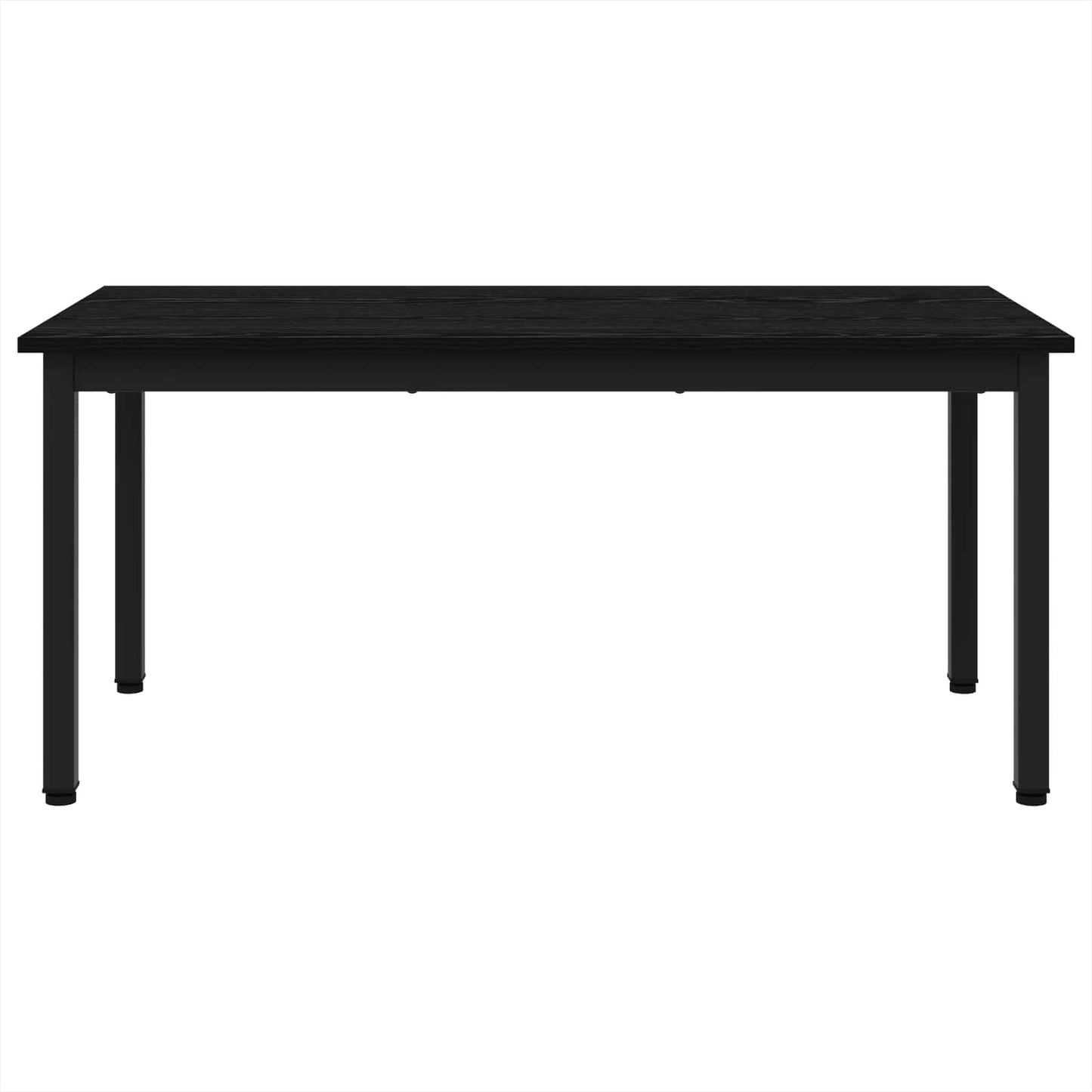 Sofabord Sort eg 100 x 50 x 45 cm Konstrueret træ
