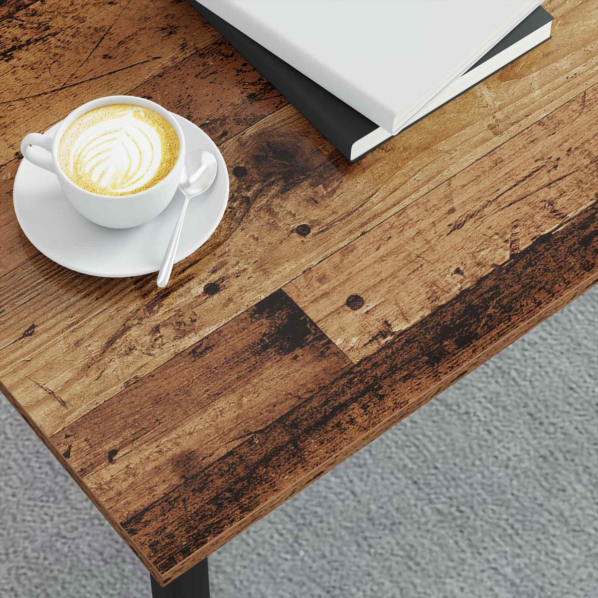 Sofabord Gammelt træ 100 x 50 x 45 cm Konstrueret træ