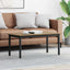 Sofabord Artisan eg 100 x 50 x 45 cm Konstrueret træ