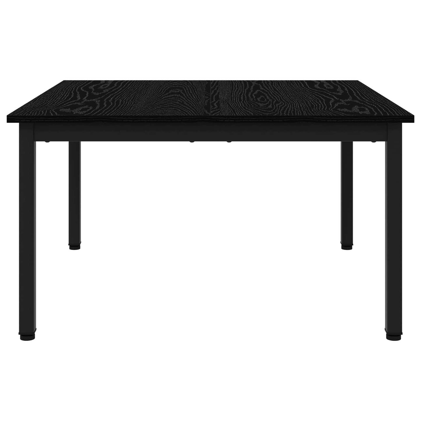 Sofabord Sort eg 80 x 80 x 45 cm Konstrueret træ