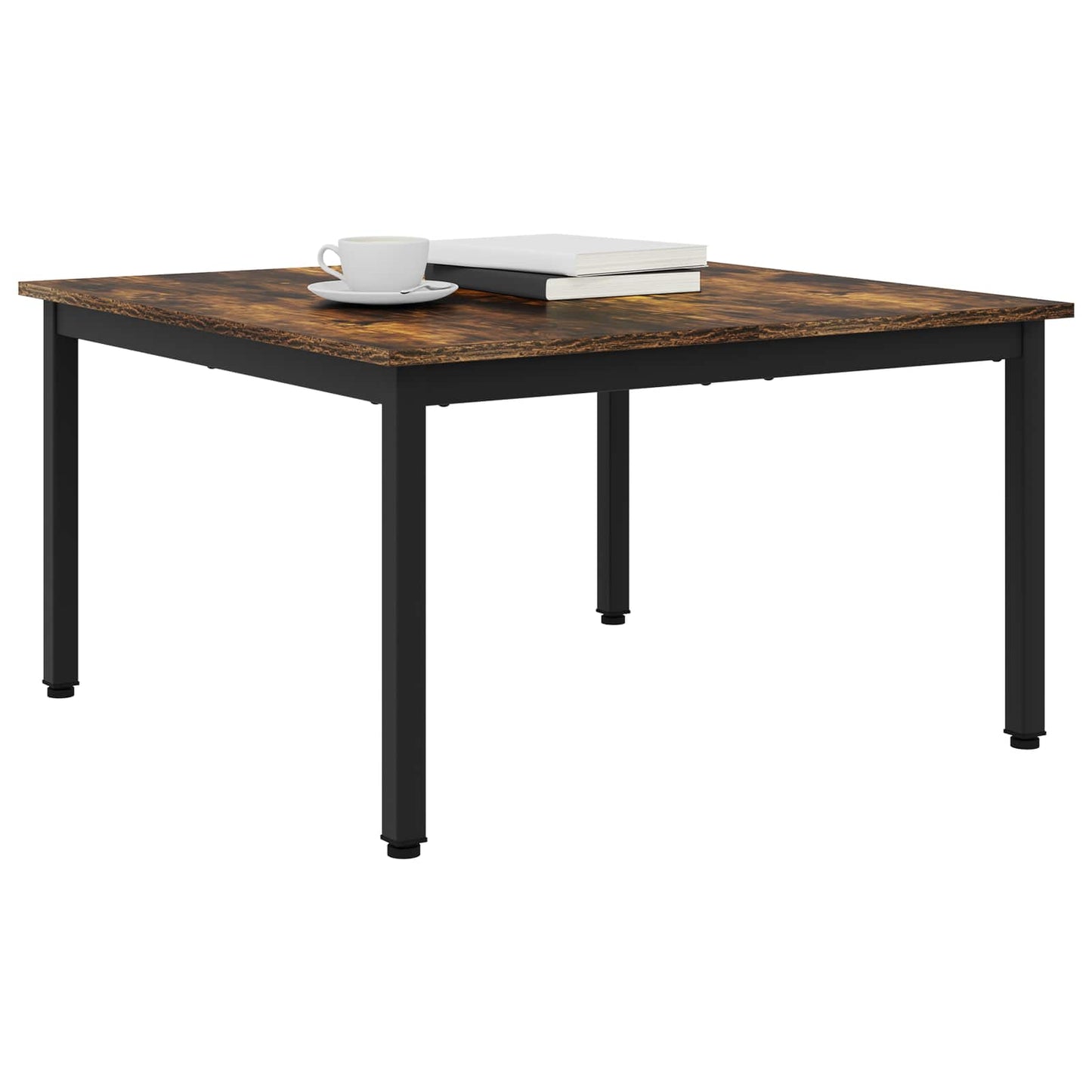 Sofabord Røget Eg 80 x 80 x 45 cm Konstrueret træ
