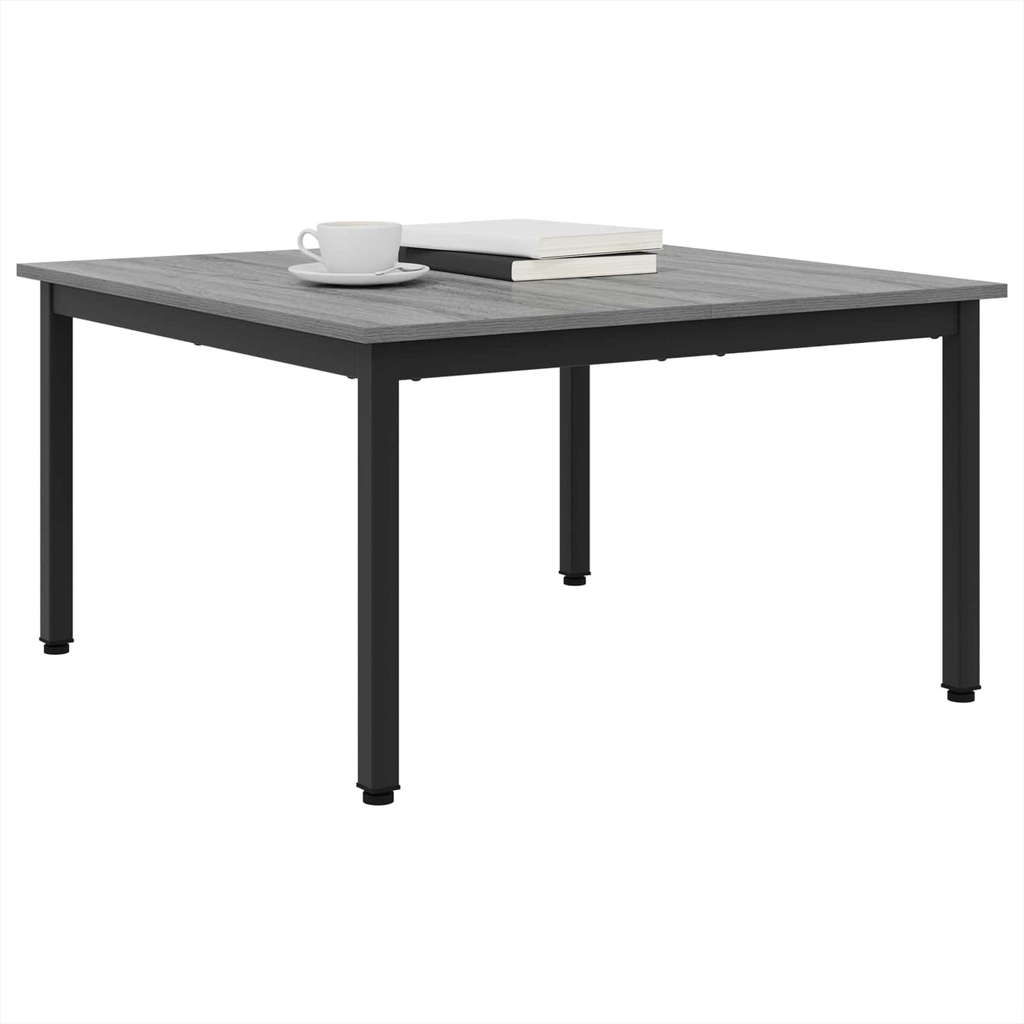 Sofabord Grå Sonoma 80 x 80 x 45 cm Konstrueret træ