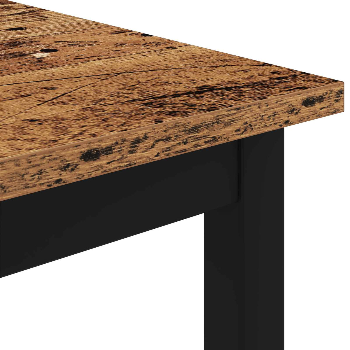 Sofabord Gammelt træ 80 x 80 x 45 cm Konstrueret træ