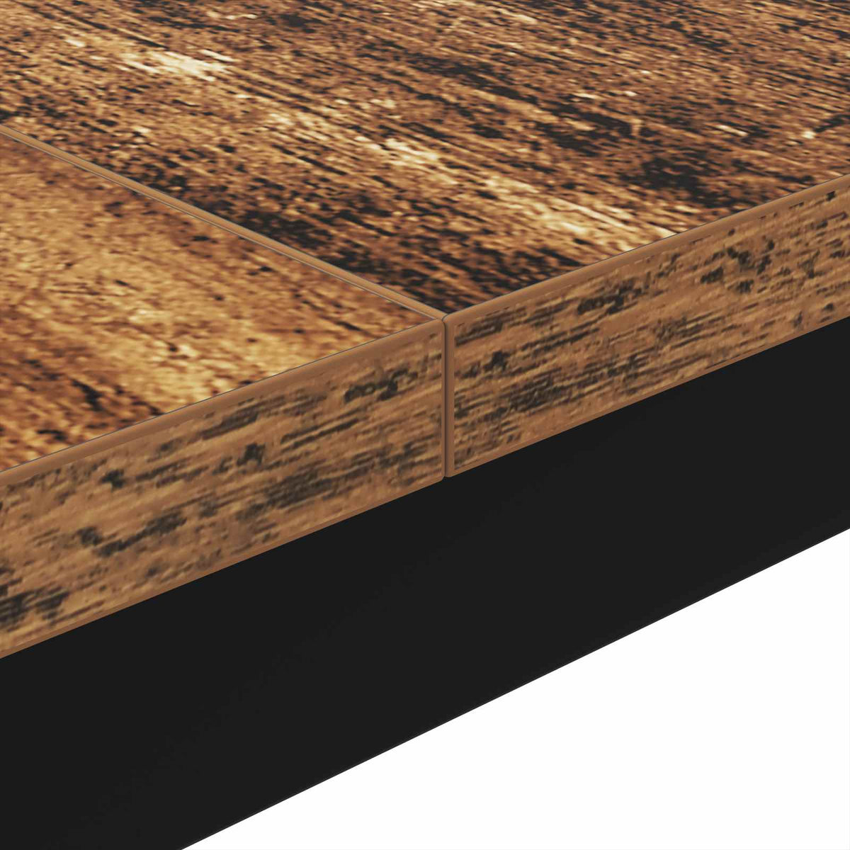 Sofabord Gammelt træ 80 x 80 x 45 cm Konstrueret træ