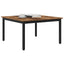 Sofabord Gammelt træ 80 x 80 x 45 cm Konstrueret træ