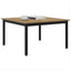 Sofabord Artisan eg 80 x 80 x 45 cm Konstrueret træ