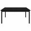 Sofabord Sort eg 100 x 100 x 45 cm Konstrueret træ