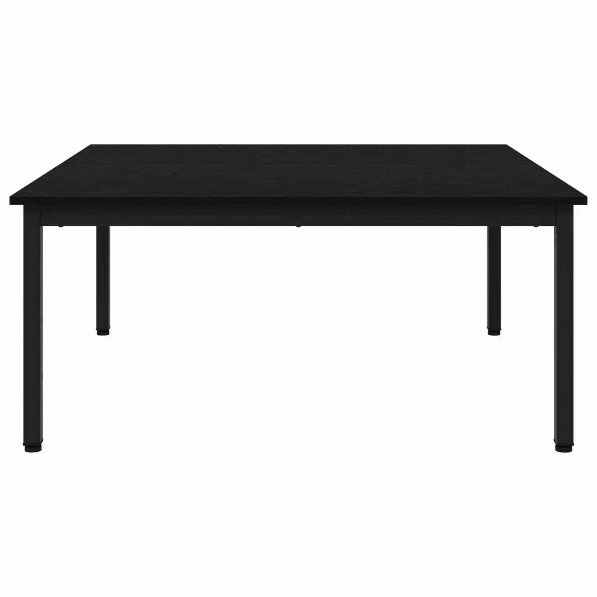 Sofabord Sort eg 100 x 100 x 45 cm Konstrueret træ