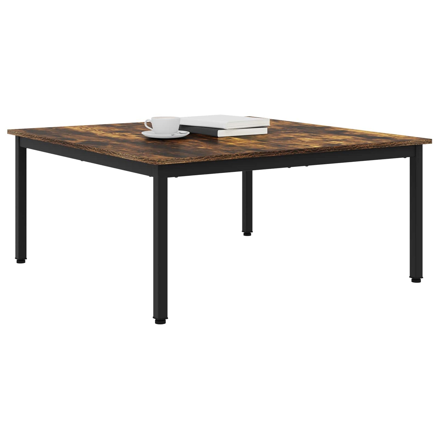 Sofabord Røget Eg 100 x 100 x 45 cm Konstrueret træ