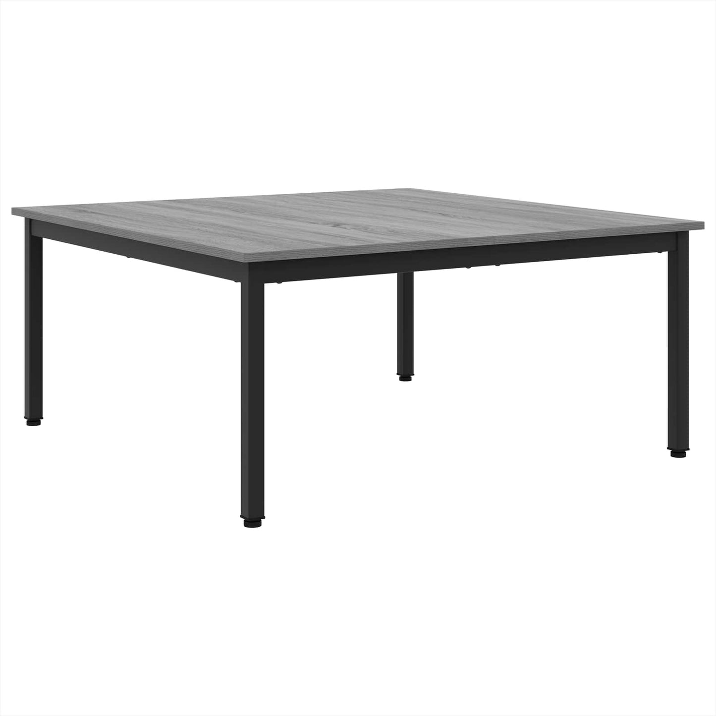 Sofabord Grå Sonoma 100 x 100 x 45 cm Konstrueret træ