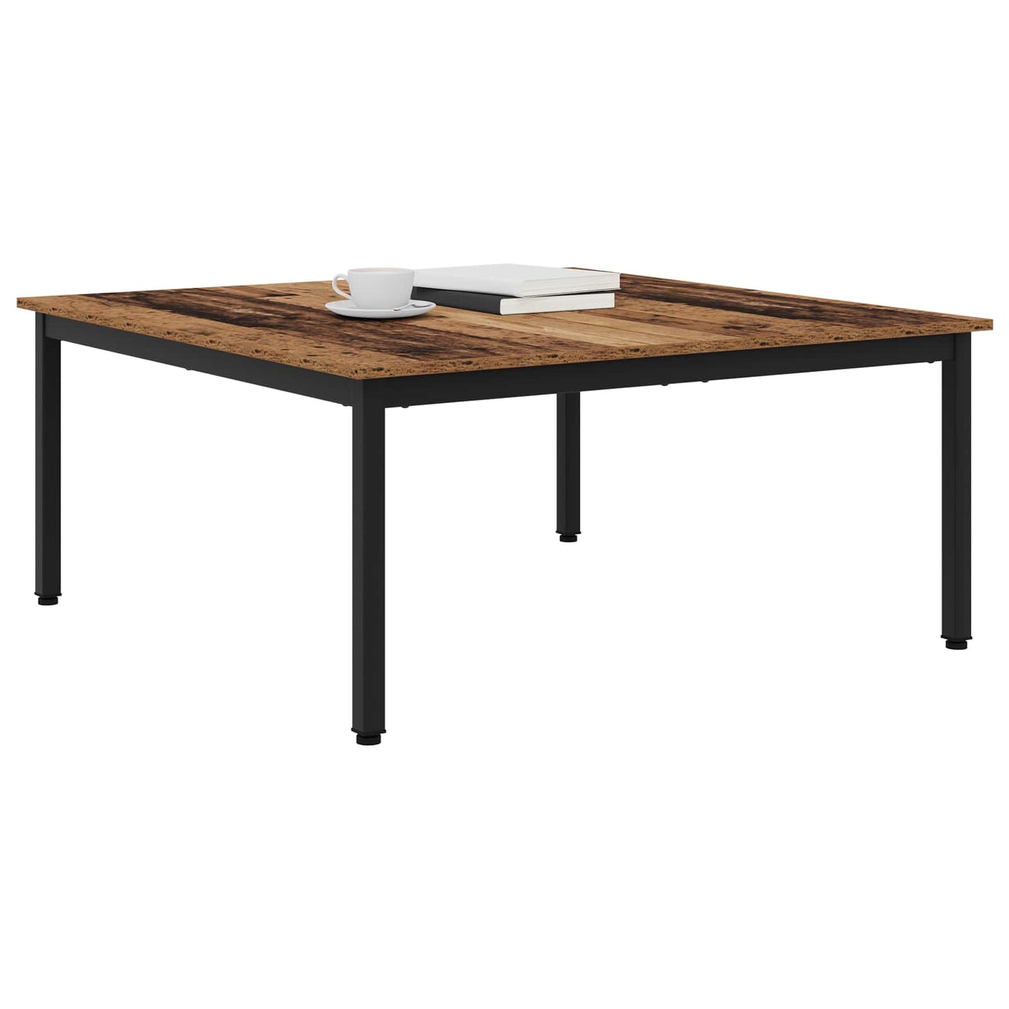 Sofabord Gammelt træ 100 x 100 x 45 cm Konstrueret træ