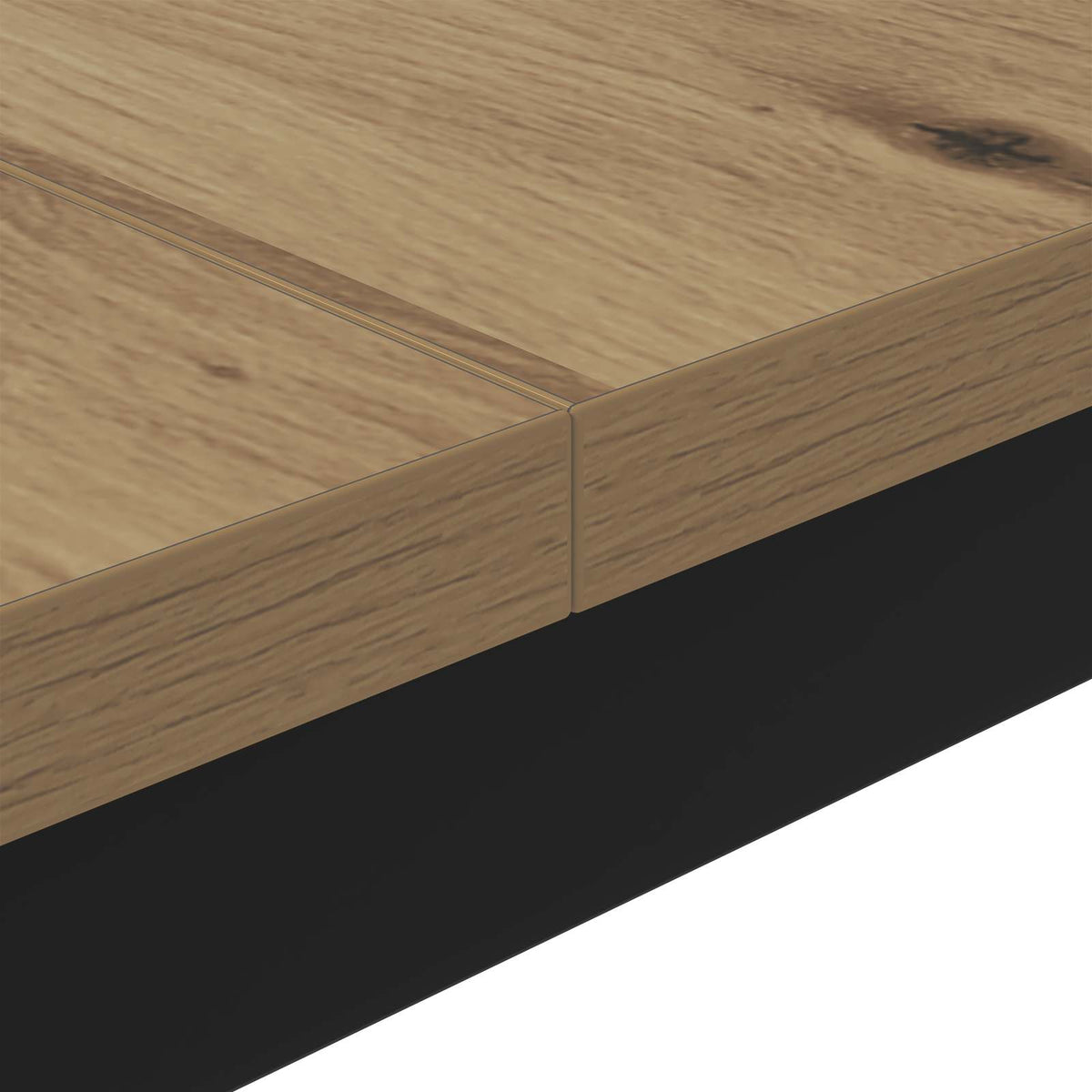 Sofabord Artisan eg 100 x 100 x 45 cm Konstrueret træ