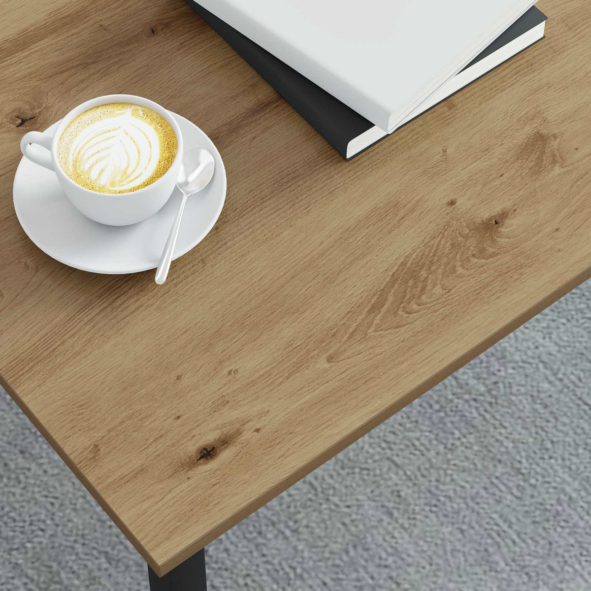 Sofabord Artisan eg 100 x 100 x 45 cm Konstrueret træ